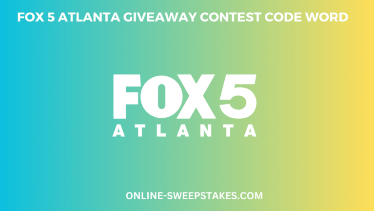 FOX 5 Atlanta Giveaway Contest Code Word Of The Day 2024