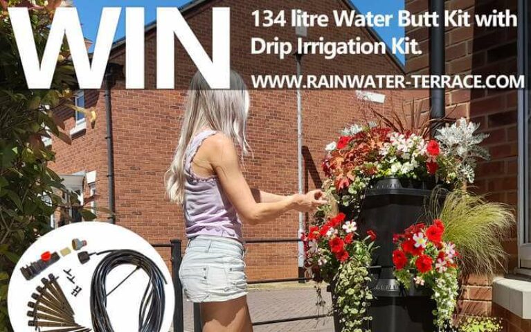 Rainwater Terrace Water Butt Giveaway 2024