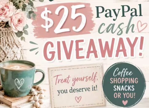 $25 PayPal Cash Giveaway