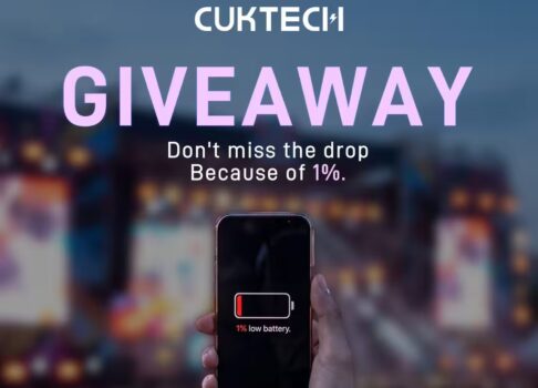 CUKTECH Power Bank Giveaway
