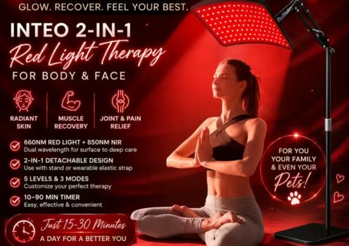 INTEO Red Light Therapy Giveaway