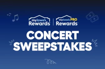 Lowe's Concert Sweepstakes – Win a $3,000 Ticketmaster Gift Card!